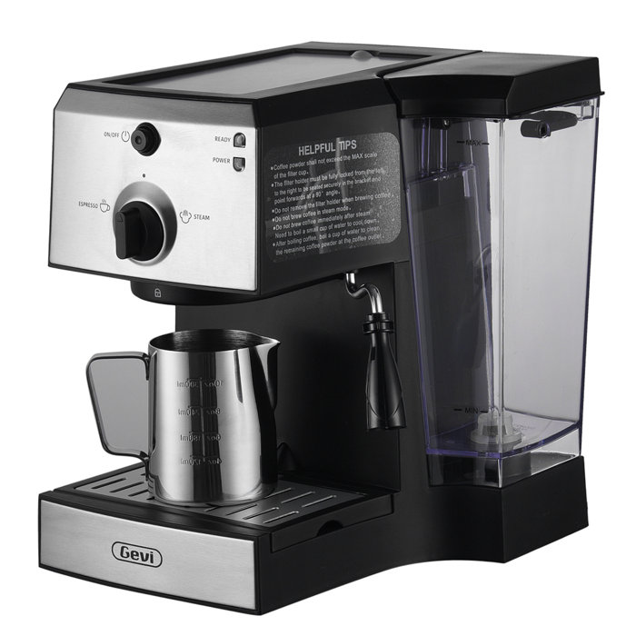 GEVI 15Bar Automatic Espresso Machine & Reviews Wayfair
